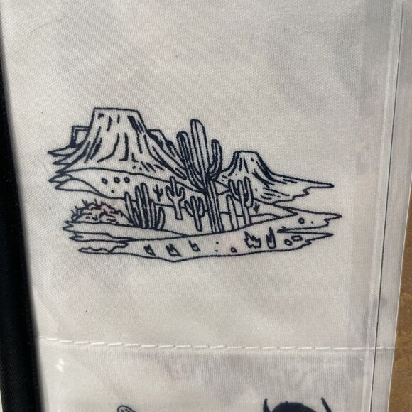 Wrangler 6 pc KING Washed Soft Sheet Set Western Desert Cowboy Guitar Cactus NEW - Picture 2 of 10